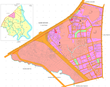 TP.HCM: Điều chỉnh cục bộ tại Khu trung tâm và dân cư phường Tân Phú, quận 9