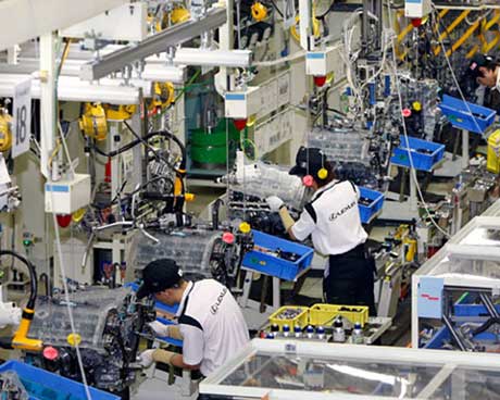 Chỉ số sản xuất công nghiệp tháng 10 tăng 7%