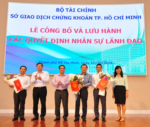 Ông Trần Văn Dũng được chính thức bổ nhiệm chức Chủ tịch HOSE