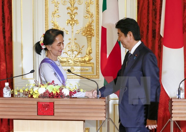 Nhật Bản cam kết viện trợ hơn 7,7 tỷ USD cho Myanmar