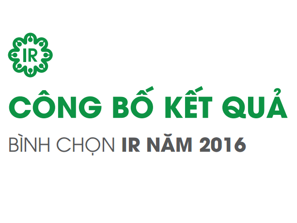 Ngày 04/11, “Lễ ra mắt Hiệp hội Các nhà Quản trị Tài chính Việt Nam và công bố kết quả Bình chọn IR năm 2016” sẽ diễn ra