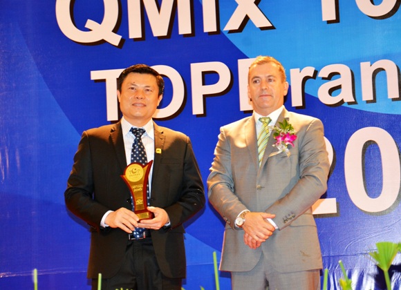 NamABank nhận hai giải thưởng quốc tế Top Brand 2016 và QMix 100:2016