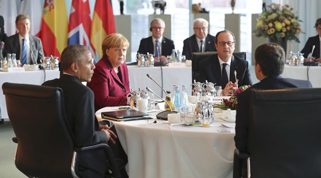 Obama và các lãnh đạo châu Âu nhất trí tiếp tục trừng phạt Nga
