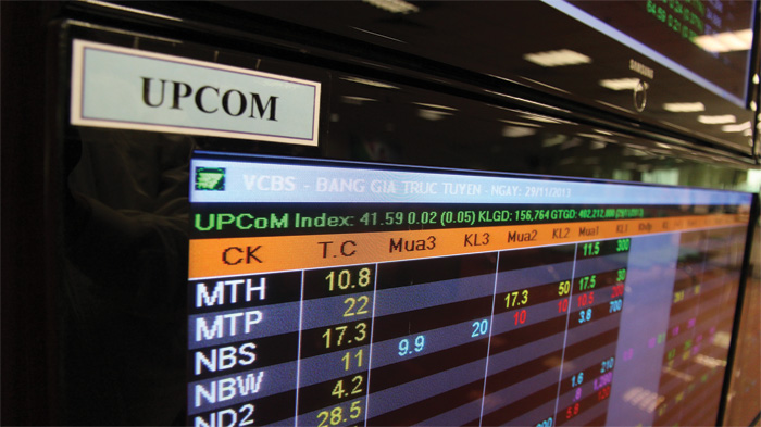 UPCoM Index và các cổ phiếu nóng