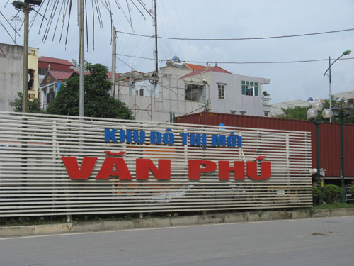 Hà Nội: Điều chỉnh cục bộ quy hoạch khu đô thị mới Văn Phú