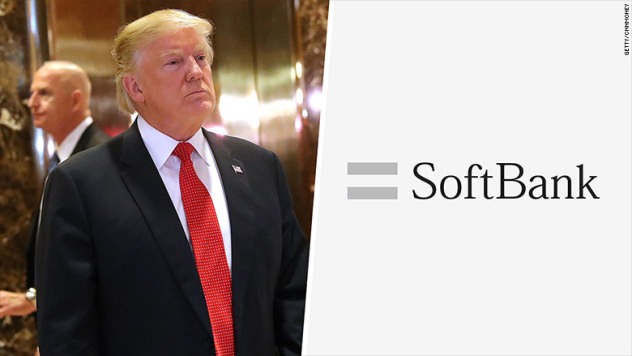 Donald Trump: SoftBank sẽ đầu tư 50 tỷ USD vào Mỹ