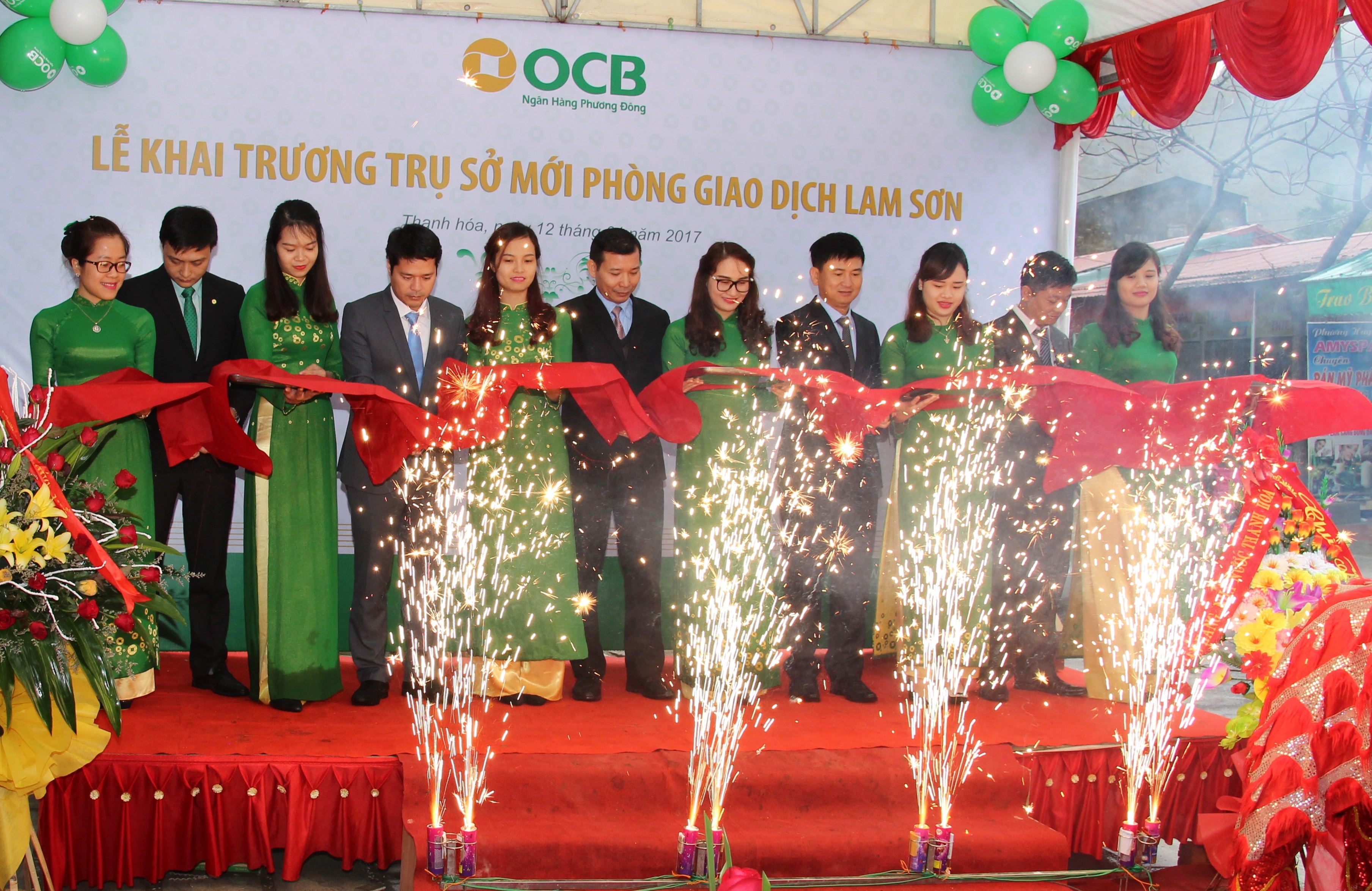 OCB mở phòng giao dịch Lam Sơn tại Thanh Hóa