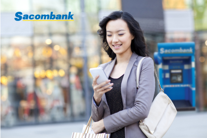 Chuyển và nhận tiền ngay nhờ điện thoại di động với Sacombank