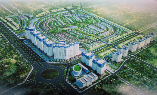 Điều chỉnh tổng thể Quy hoạch Khu nhà ở cho người thu nhập thấp xã Tiền Phong, huyện Mê Linh