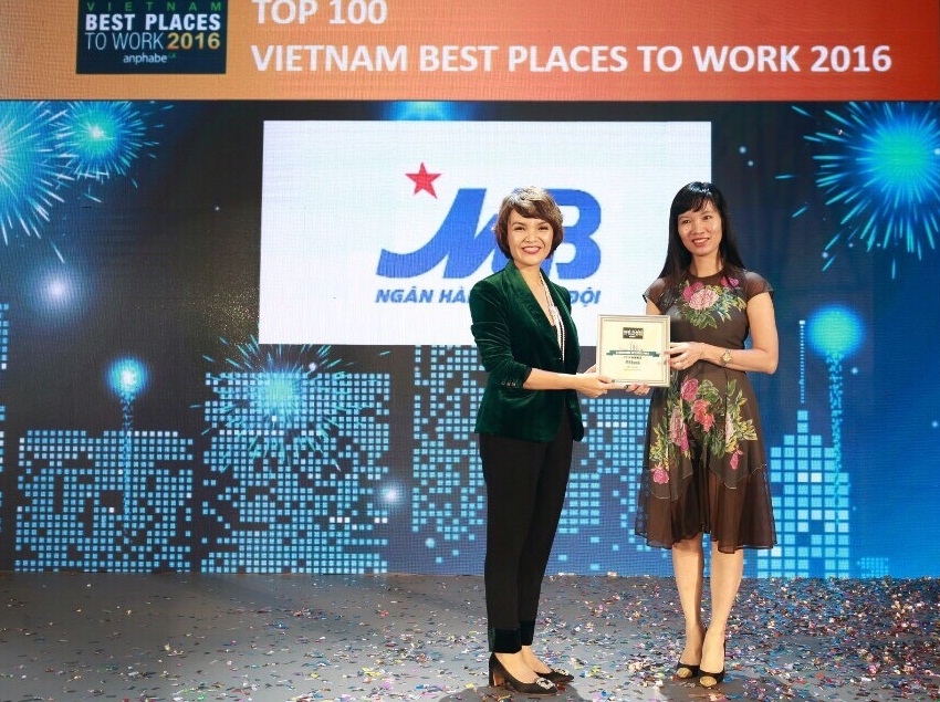 MBB vào Top 5 nơi làm việc tốt nhất Việt Nam trong ngành tài chính – ngân hàng
