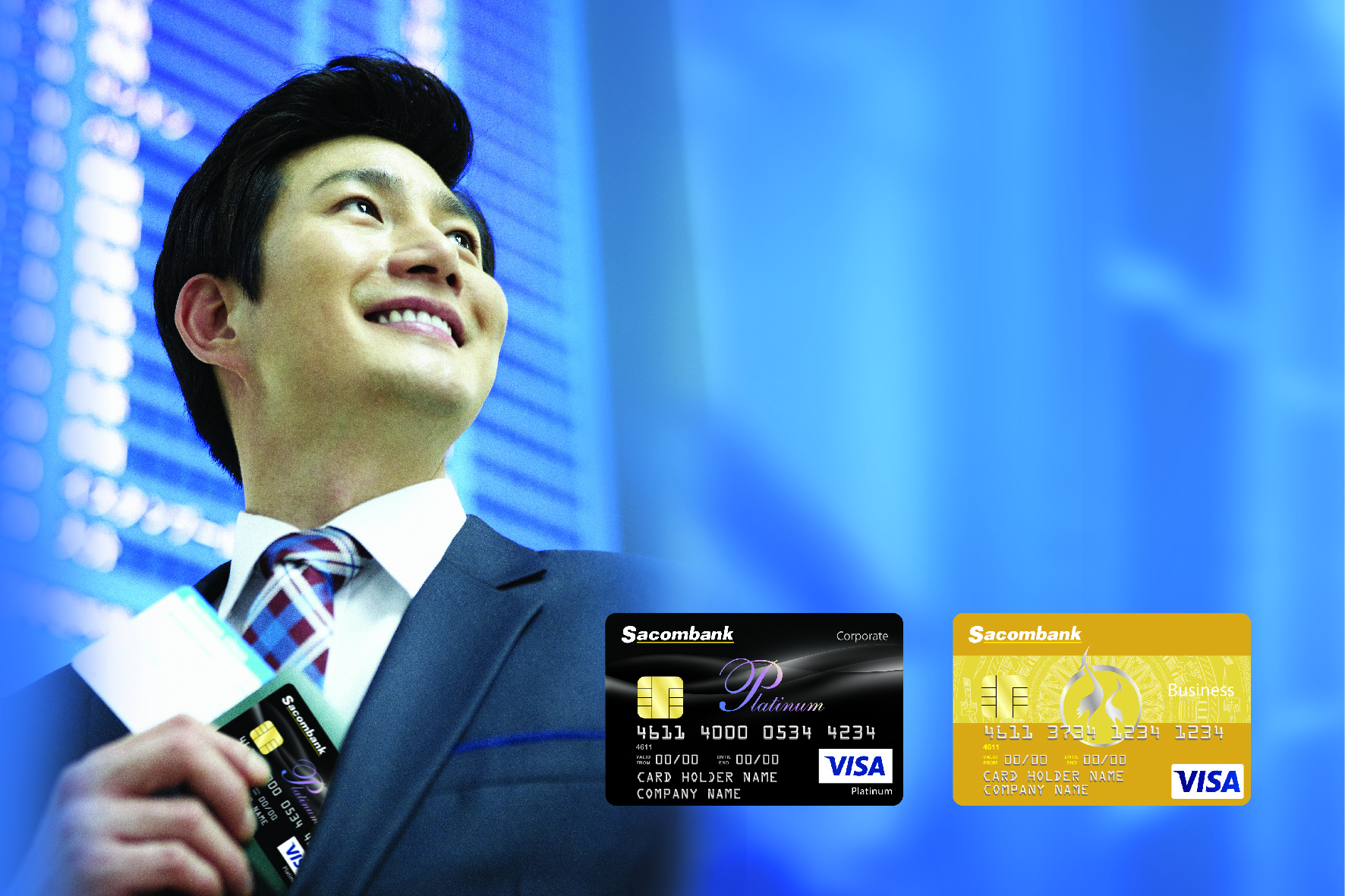 Sacombank ưu đãi thẻ tín dụng doanh nghiệp