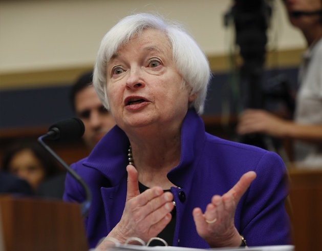 Chủ tịch Janet Yellen: Fed đã chuyển trọng tâm sang duy trì đà tăng trưởng
