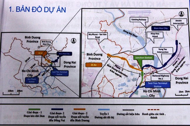 Kéo dài metro từ TPHCM về Bình Dương, Đồng Nai cần hơn 21.200 tỉ đồng