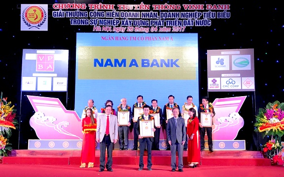 NamABank đạt nhiều giải thưởng trước thềm kỷ niệm 25 năm thành lập