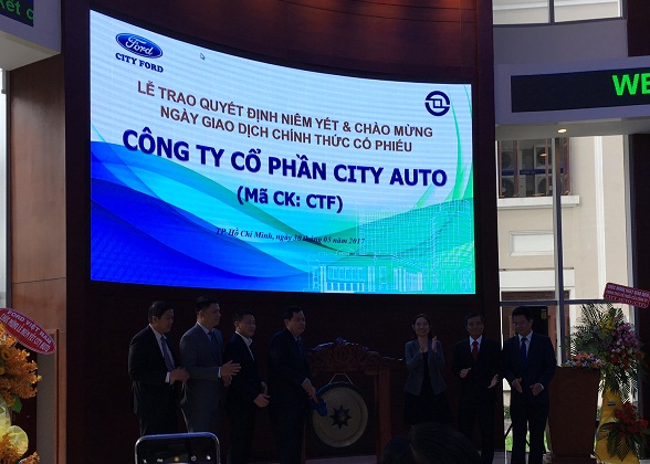 City Auto: 18 triệu cổ phiếu chính thức giao dịch trên HOSE