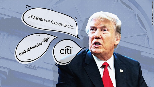 Các ngân hàng lớn của Mỹ có đang thật sự được hưởng lợi từ Donald Trump?