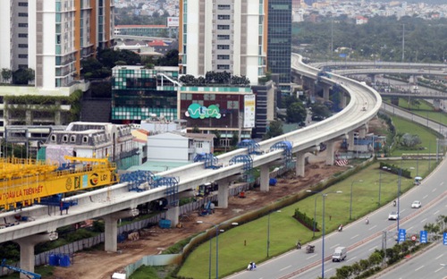 Tp.HCM muốn tăng giá trị gói thầu thuộc metro Bến Thành - Suối Tiên