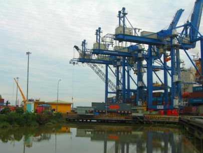 Nhu cầu thấp, hãng tàu vẫn muốn tăng cước phíPhạm TháiBốc dỡ container xuất khẩu ở Tân Cảng Cát Lái. 