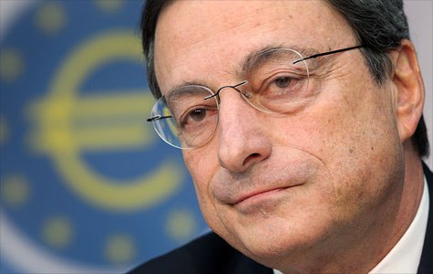 Chủ tịch NHTW châu Âu (ECB) Mario Draghi