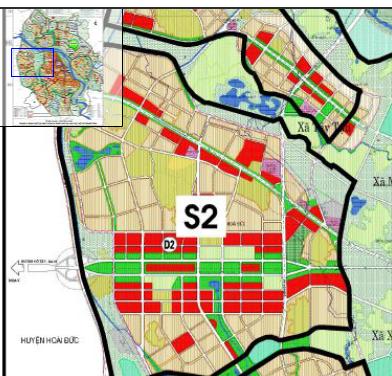 Hà Nội: Điều chỉnh cục bộ quy hoạch phân khu đô thị S2 ở huyện Hoài Đức