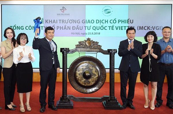 Viettel Global chào sàn với giá 15,000 đồng/cổ phiếu