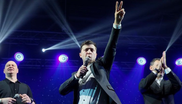 Diễn viên hài đứng trước cơ hội đắc cử Tổng thống Ukraine