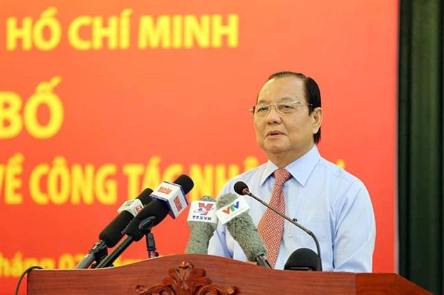 Ông Lê Thanh Hải từ chối nói về dự án Thủ Thiêm: 'Giờ tôi hưu rồi...'