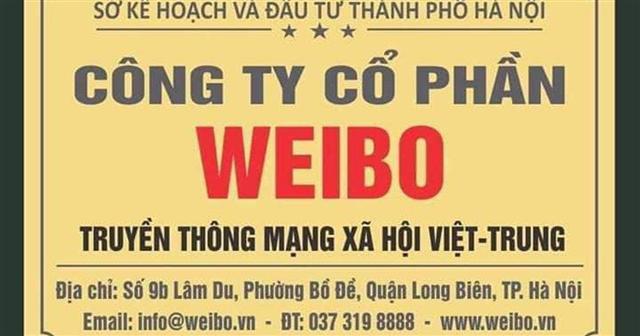 Có hay không mạng xã hội Việt - Trung Weibo?