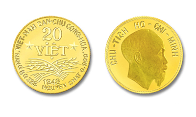 Ra mắt đồng tiền vàng Việt theo nguyên mẫu năm 1948