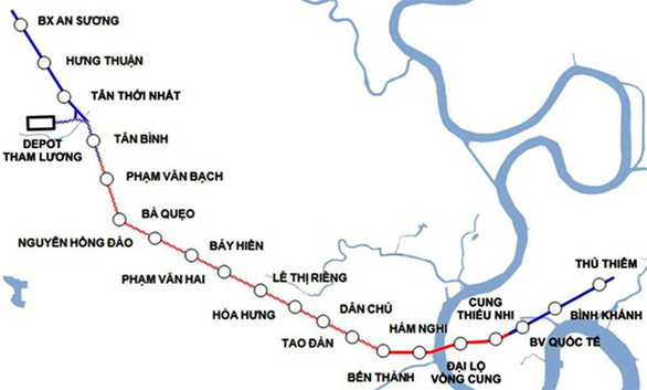 Metro Bến Thành - Tham Lương hoàn thành giải phóng mặt bằng vào 6-2020 - Ảnh 2.