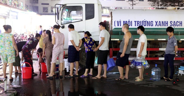 Súc rửa bể xả thẳng ra suối Đồng Bãi, Công ty nước sạch Sông Đà lại bị 