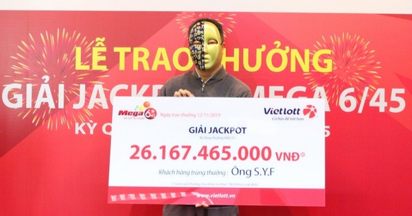 Lần đầu tiên, một người nước ngoài trúng vé số Vietlott hơn 26 tỉ đồng