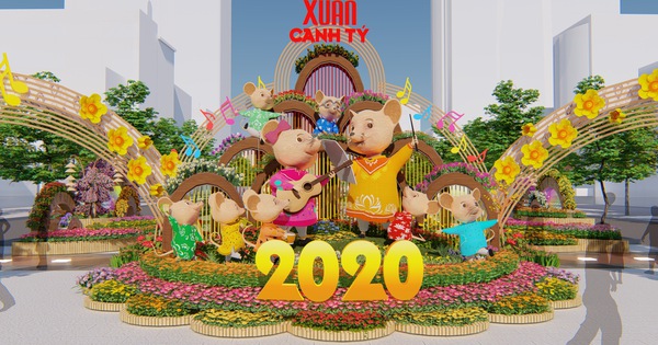 Đường hoa Nguyễn Huệ Tết 2020 có gì mới?