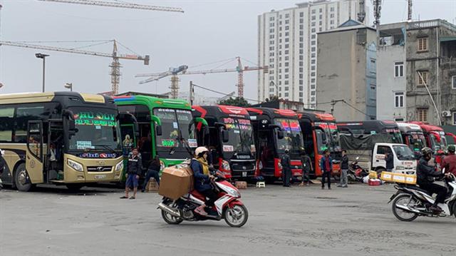 Xem xét dừng xe khách tuyến Hà Nội, Hải Phòng, Hạ Long đi Trung Quốc