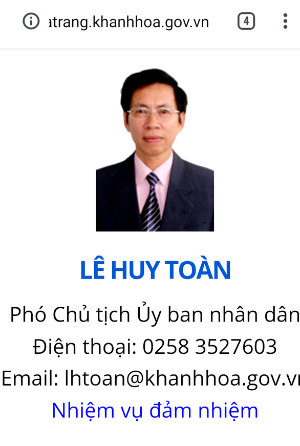 Sau khởi tố hơn 1 năm, bị can Lê Huy Toàn vẫn là phó chủ tịch UBND TP Nha Trang, vì sao? - Ảnh 1.