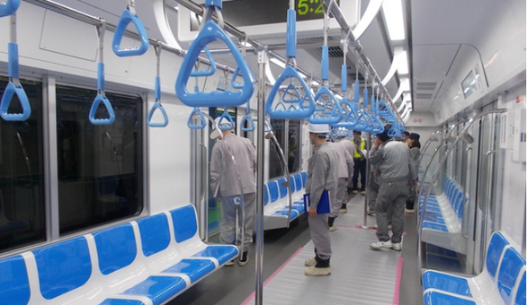 Hai đoàn tàu metro từ Nhật Bản sắp được chuyển về TP.HCM - Ảnh 2.