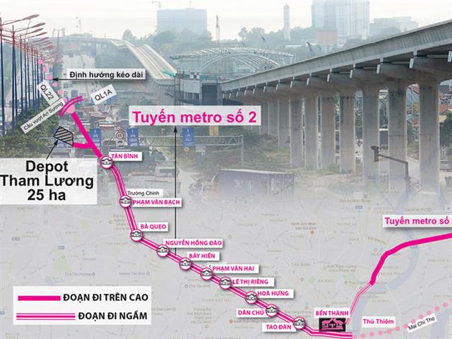 TP. HCM đề nghị 'giãn nợ' tuyến metro số 2