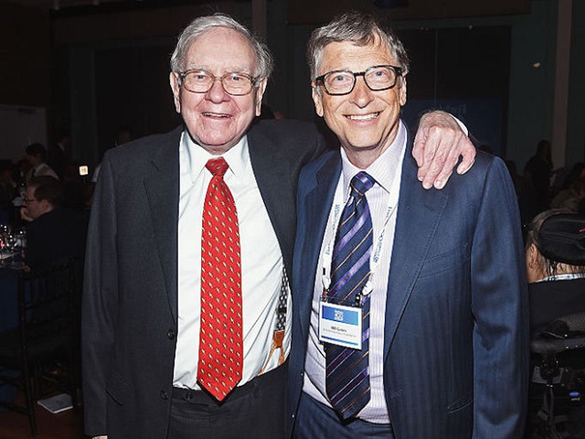 Bill Gates và các cổ đông nổi tiếng ở công ty tỷ phú Warren Buffett