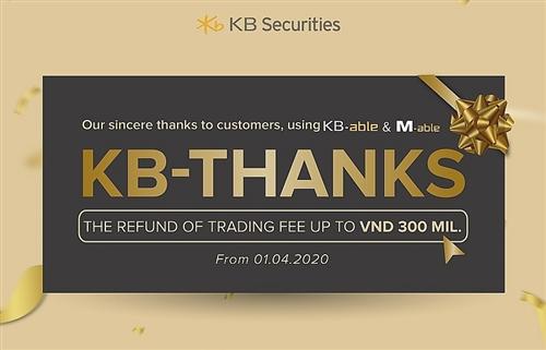 KB Securities Vietnam supports investors with attractive promotions