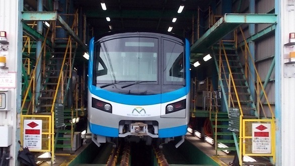 Hai đoàn tàu Metro đầu tiên của Sài Gòn sắp cập cảng
