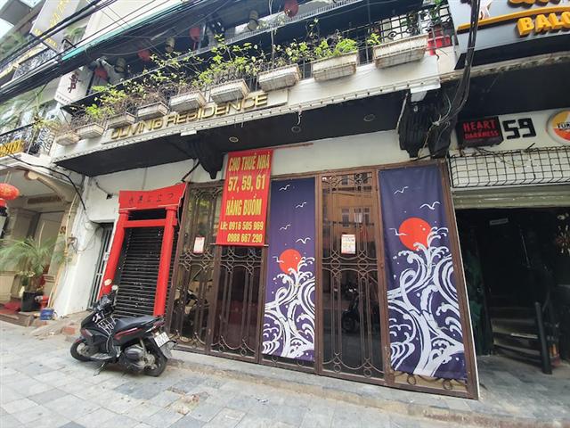 Hanoi’s retail property market suffers from Covid-19