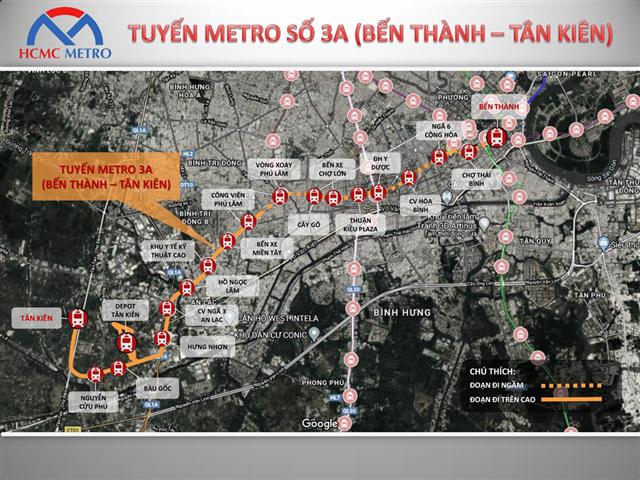 TP.HCM đề xuất đầu tư thêm tuyến metro gần 68.000 tỉ đồng
