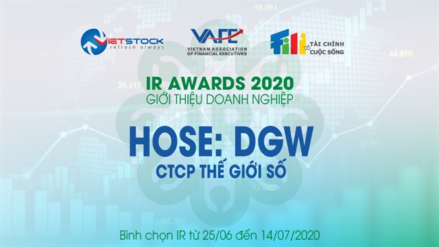 IR AWARDS 2020: CTCP Thế Giới Số (HOSE: DGW)