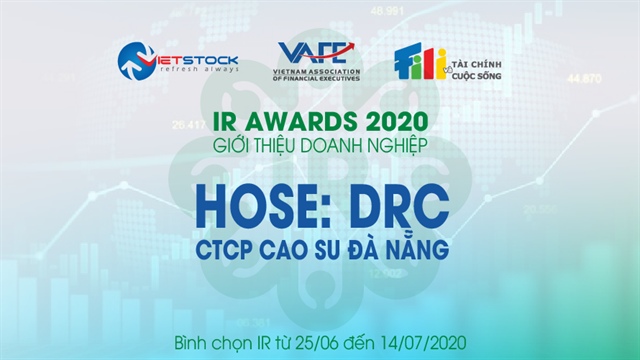 IR AWARDS 2020: CTCP Cao su Đà Nẵng (HOSE: DRC)