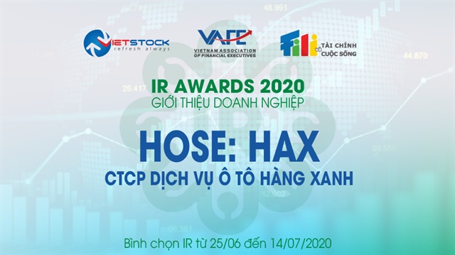 IR AWARDS 2020: CTCP Dịch vụ Ô tô Hàng Xanh (HOSE: HAX)