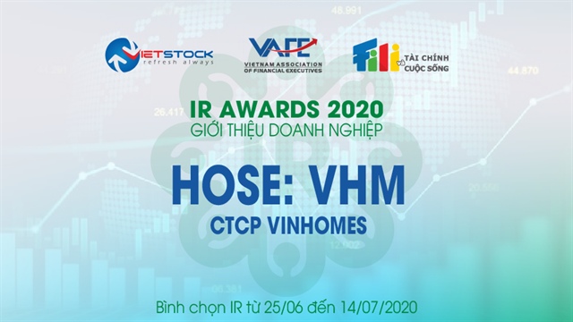IR AWARDS 2020: CTCP Vinhomes (HOSE: VHM)