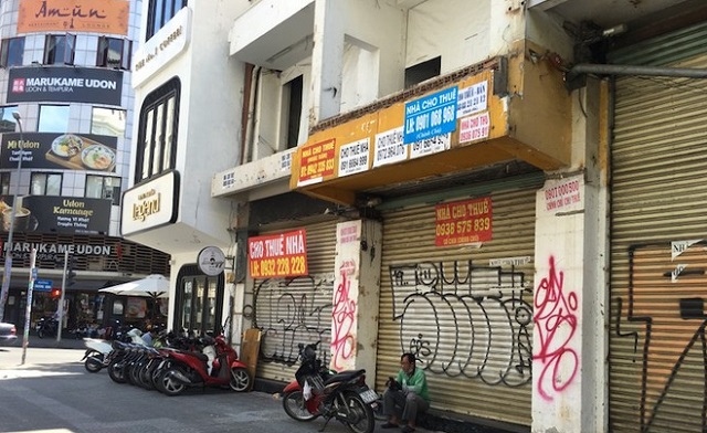 Thành phố Hồ Chí Minh: Khách thuê trả mặt bằng hàng loạt nhà phố