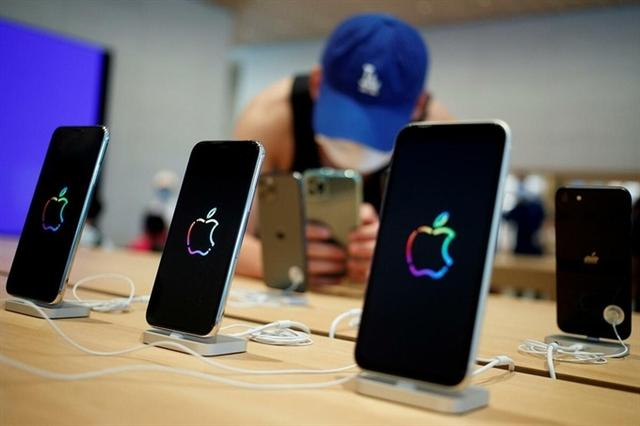 Vốn hóa Apple vượt 2.000 tỷ USD