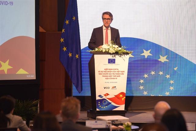 Vietnam and EU seek to maximise benefits from EVFTA post-COVID-19
