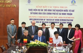 Ninh Thuan to implement water-by-wind demonstration project